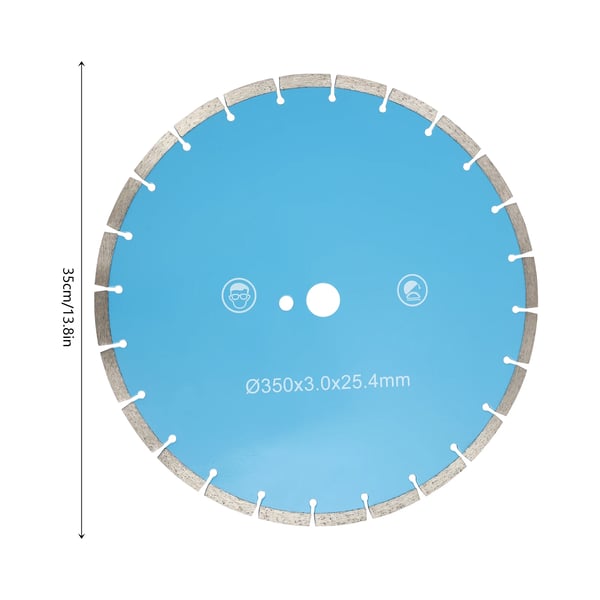 Betongsåg, 4000W motor, 3000RPM hastighet,EU, Betongskärsåg