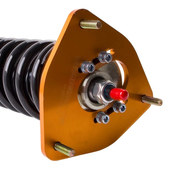 Coilover affjedring, Justerbar højde 1"-3", 24 niveauer for dæmpningsjustering, Aluminium + Jern, Vare længde 70 cm, Vare vægt 30 kg