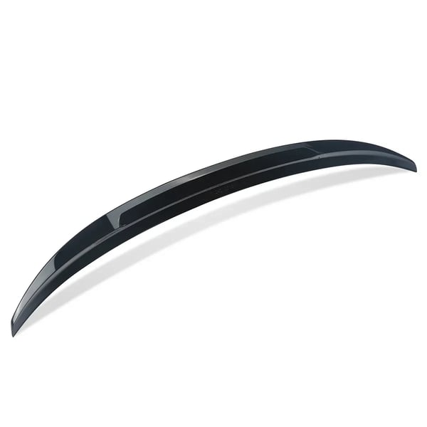 Spoiler, Kompatibel med Luxury Coupe F32, Holdbart ABS Plast,glansende sort