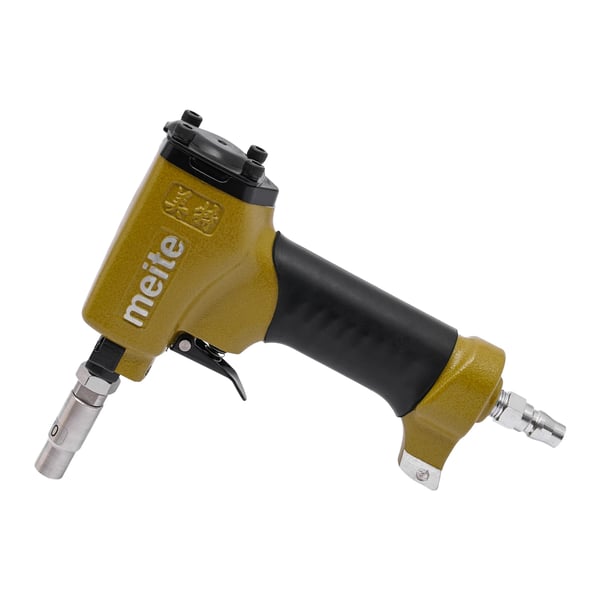 Pneumatisk Nailer, Aluminiumlegering, 54 Nagelkapacitet, 11,7 mm Nagelhætte Diameter,Appelsin