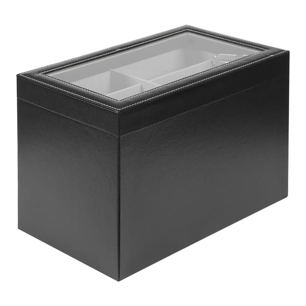 Solsikker Organizer, 24 Pladser, Skuffe Inkluderet,sort