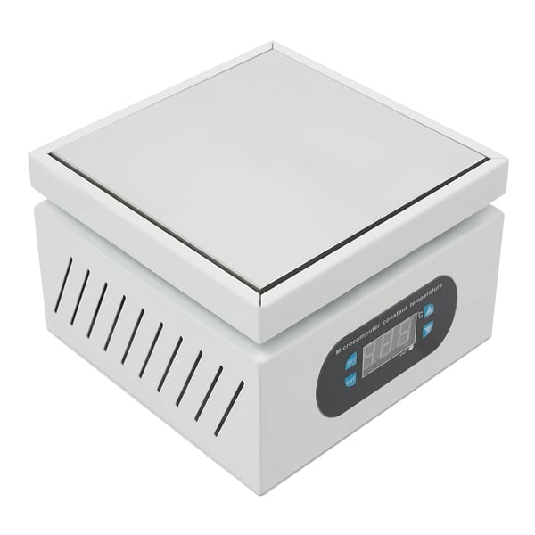 Kogeplade, 500W effekt, justerbar temperaturinterval op til 300°C, hurtig opvarmning, holdbart aluminiumlegeringsmateriale