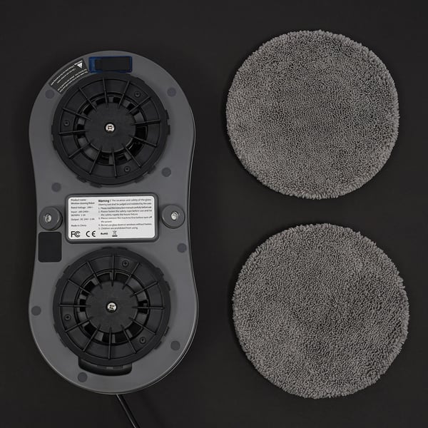 Vinduespudserrobot, 2800Pa Sugekraft, Intelligent Navigation,Ja, HVID