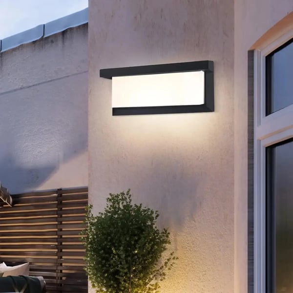 Væglampe, LED-teknologi, Vandtæt design,HVID, 16-20W