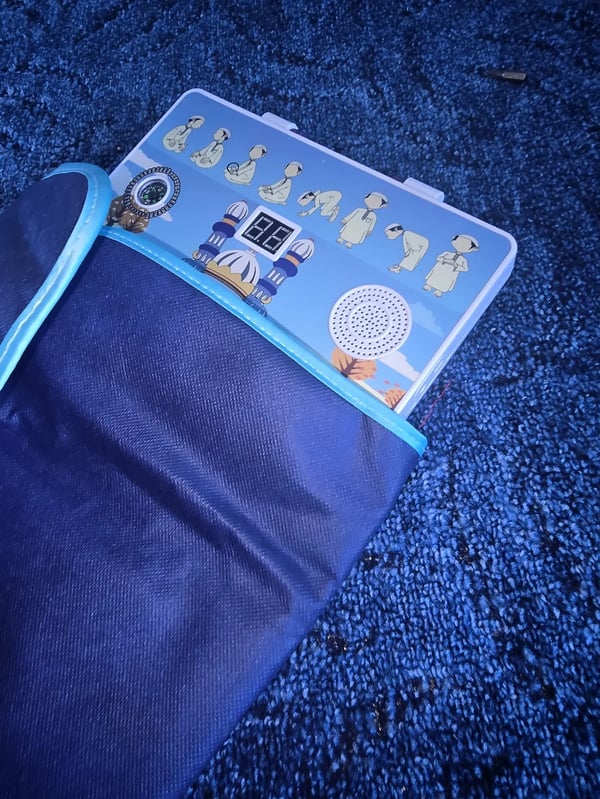 Bönematta, Interaktiv Utbildning, Bärbar Design,Blå