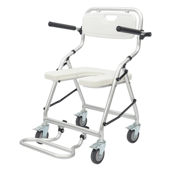 Badstol, Fällbar Design, Säkerhetsfunktioner,VIT