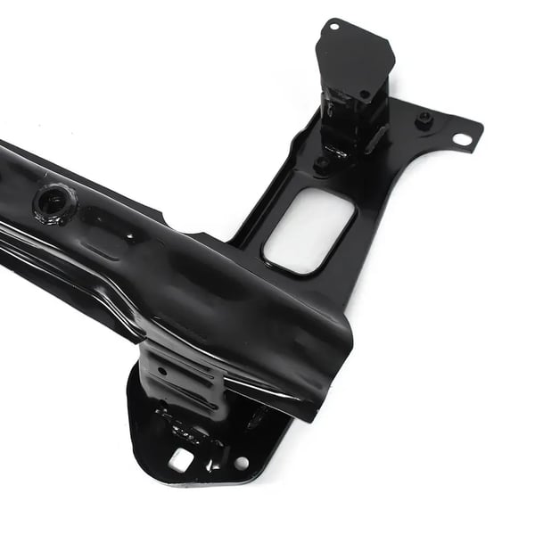 Front Bumper Forstærkning, Aluminiumlegering, 2007-2015 Kompatibilitet, Direkte Erstatning, Standard Pasform, Sort Finish