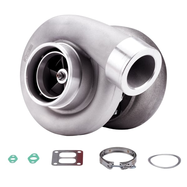 Turbocharger, Aluminium, 30 cm Længde, 27 cm Bredde, 31 cm Højde, Øg hestekræfter op til 600+ BHP