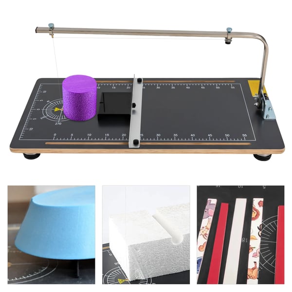 Hot Wire Skumskærer, Justerbar Temperatur, Holdbar Konstruktion,sort