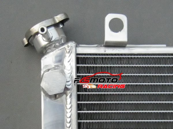 Aluminiumkøler, Passer til Kawasaki KVF400 A/B/C/D, Inkluderer ventilatormonteringssæt,Radiator og blæser
