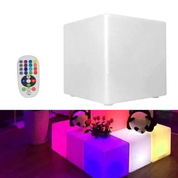 LED Kuutovalo, RGB-ympäristön valaistus, vedenpitävä muotoilu,MONIPUOLINEN