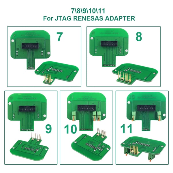 BDM Programmeringsadaptere, Omfattende sæt af 22 stk, Alsidig kompatibilitet,22 stk BDM-adaptere