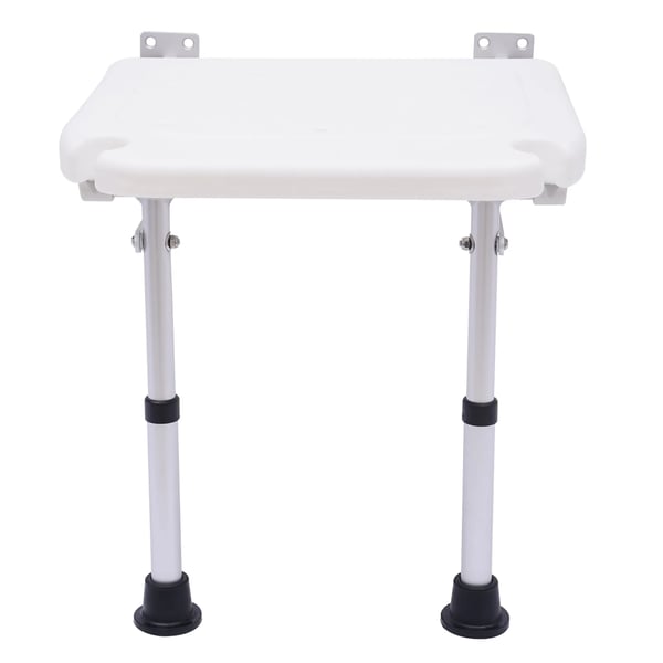 Brusebadsæde, Maksimal belastning 100kg/220lbs, Justerbar højde 42-53cm, Polstermateriale PES, Siddebræt størrelse 40*32cm, Nettovægt 2.2kg