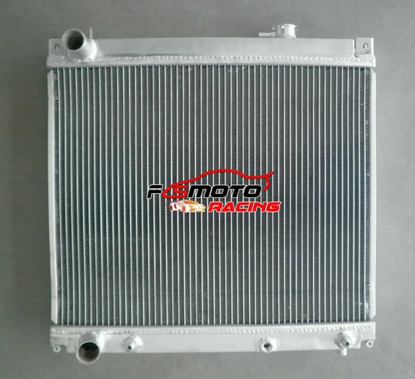 3 Rækker Aluminium Radiator, Perfekt Pasform til Suzuki Grand Vitara, Holdbart Aluminium Materiale, Optimeret Køleydelse