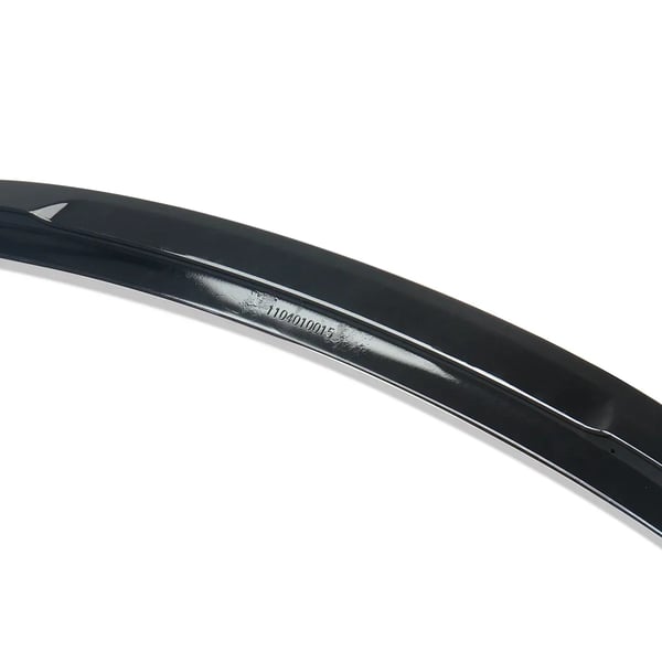 Spoiler, Kompatibel med Luxury Coupe F32, Holdbart ABS Plast,glansende sort