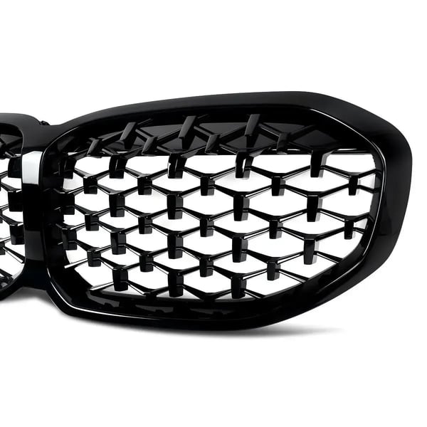 Front Bumper Gitter, Diamant Stil Design, Nem Installation,som vist