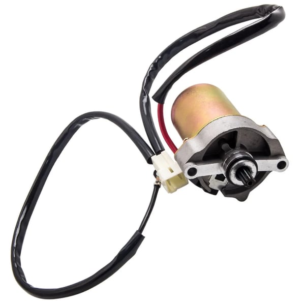 Startermotor, Spænding 12V, Rotation CCW, Tænder 9, Gear OD 0,346 tommer, Kompatibilitet Polaris Outlaw 90 / Sportsman 90