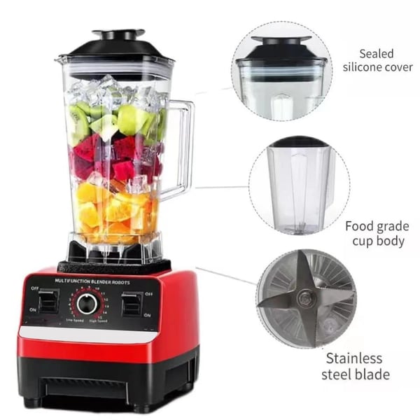 Blender, 2000W Teho, BPA-vapaat Materiaalit,VALKOINEN