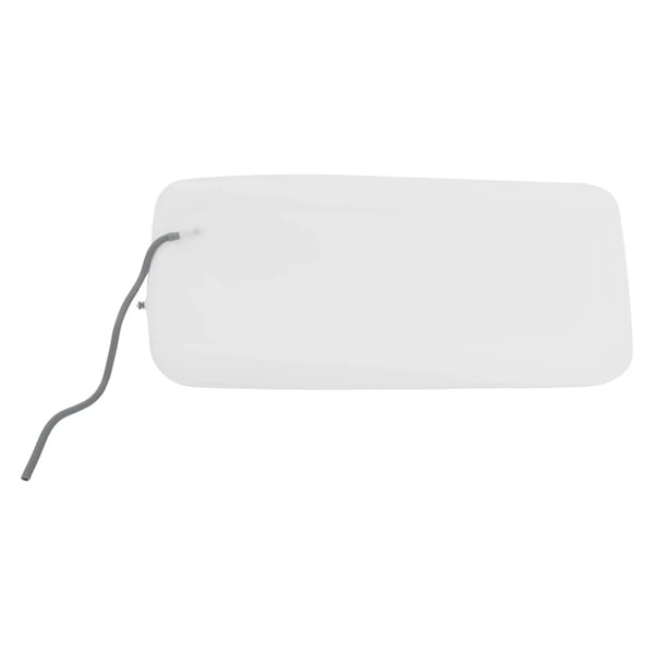 Oppustelig Badekar, PVC Konstruktion, Komfortabelt Design,HVID