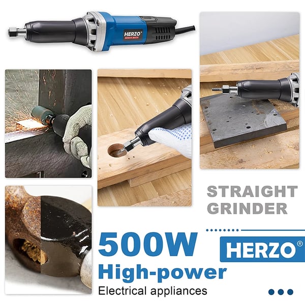 Elektrisk Dremel, Hög hastighet, Variabel hastighetskontroll, Blå, EU