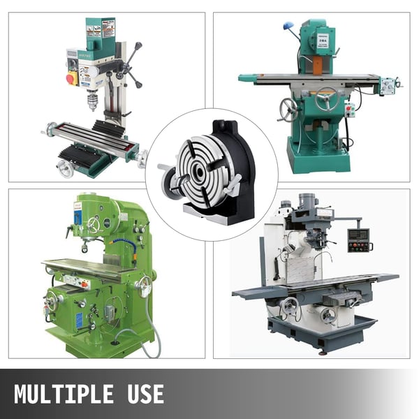 Rotary Tabel, 150 mm Diameter, 4 Riller