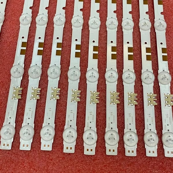 LED Baggrundsbelysningsstrimmel, Dæmpbar, Aluminiumskrop