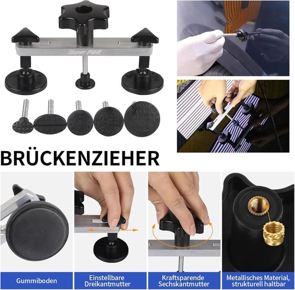 Dentsfjerningsværktøj, Alt-i-en Kit, Nem at Bruge,Pro Kit
