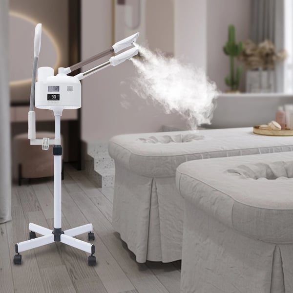 Ansigtssprayer, 750W Effekt, 1000ml Kapacitet, Justerbar Højde, 30 Minutters Sprøjtetid, 220V Spænding