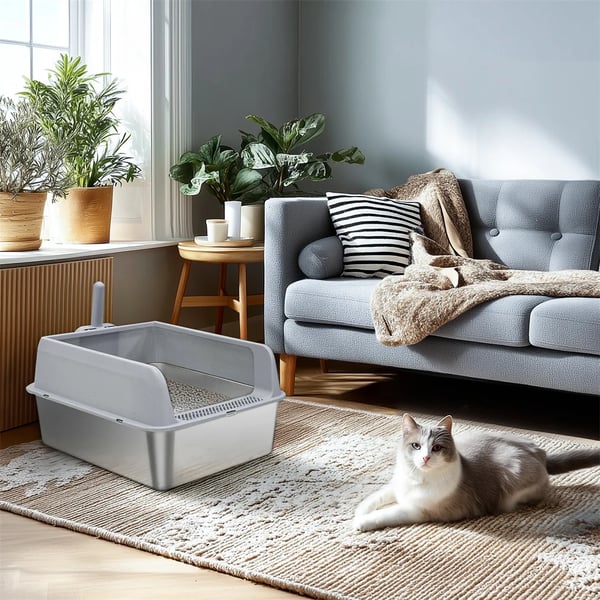 Kattebakke, Nem at Rengøre, Holdbart Design,Som billede