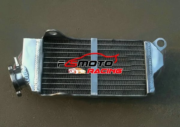 Radiator, Aluminiumlegering Konstruktion, Passer til Kawasaki KX80, Frontplacering, Højtydende Design, Letvægts