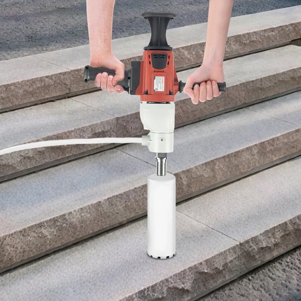 Trycksprayfärgsbehållare, 2200W motor, roterande hammare,grå