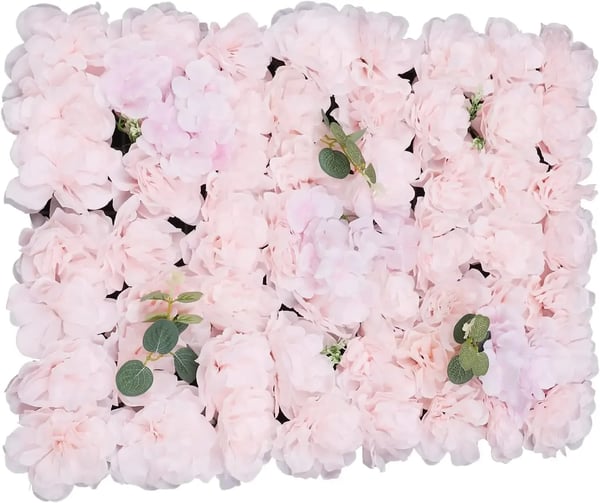 Blomster Vægpaneler, Realistisk Blomsterdesign, Indendørs og Udendørs Dekoration,Pink