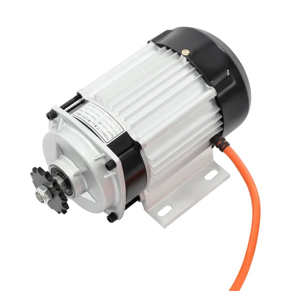 Elektrisk børsteløs motor kit, 48V, 1000W, 3-trins transmission, 3,35 N·m moment, kompatibilitet med elcykler og el-trehjulere