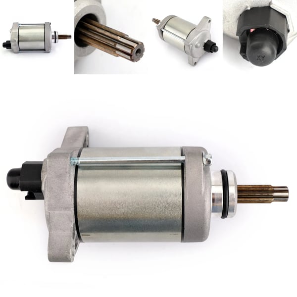 Startermotor, Heavy Duty, 12V Spænding, 9 Tænder, Dimensioner: 18x13x9 cm, ISO 9001 Certificeret
