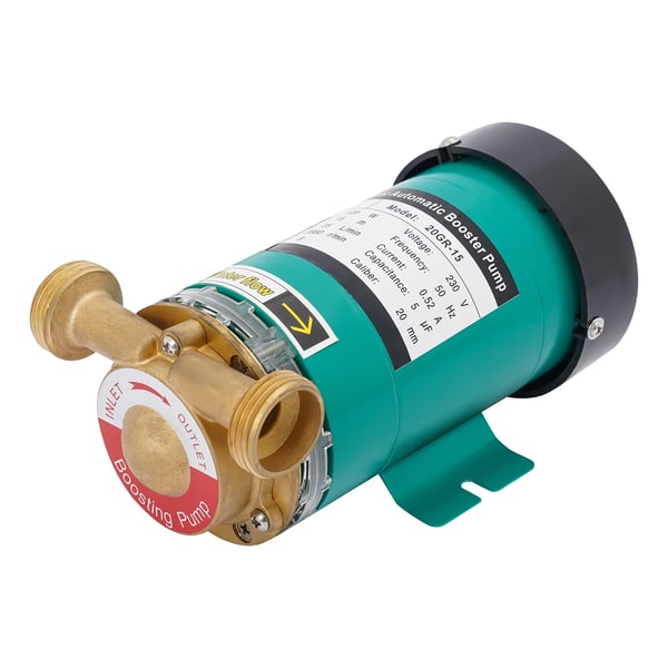Varmtvandspumpe, 120W effekt, 25L/min flowrate,230v, EU