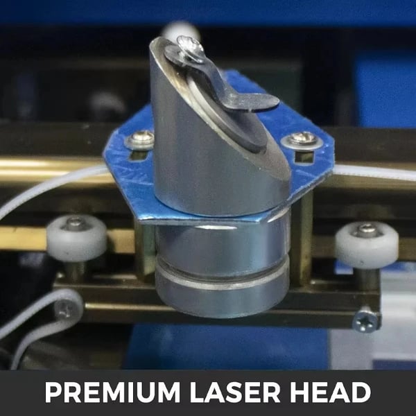 Lasergravørmaskine, 40W laserkraft, gravhastighed 600mm/s, opløsning 2000 DPI, skæringsmaskine til træ/akryl