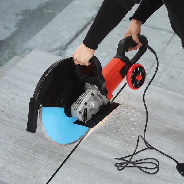 Pyörösaha, 3500W teho, 3800 RPM leikkuunopeus, Sininen