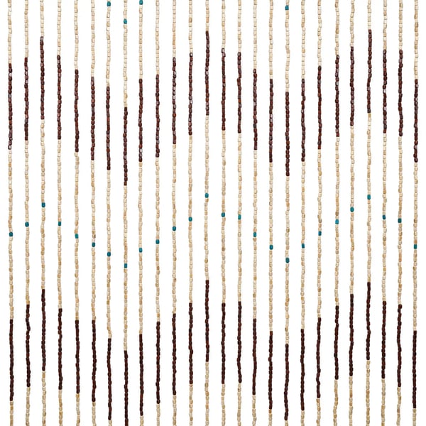 Dørgardin, Bambus og Træperler, Miljøvenligt Design,Brun