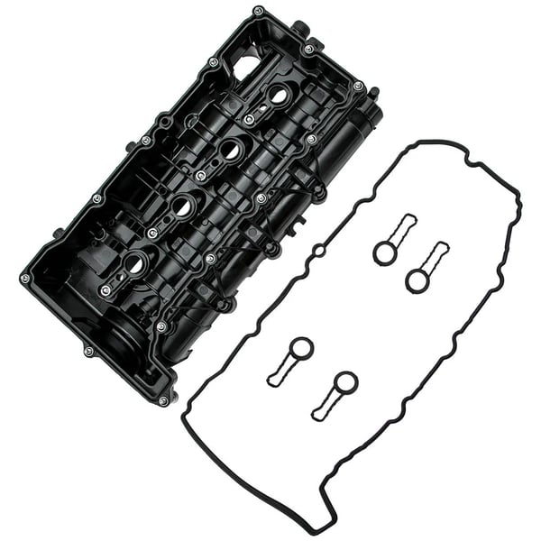 Rocker Ventil Dæksel, Plastik + Metal, Model 11128589941, OEM 11127810584, Kompatibel med Premium Kompakt Bil 1-4 Serie, Cylinderhoved Dæksels Type
