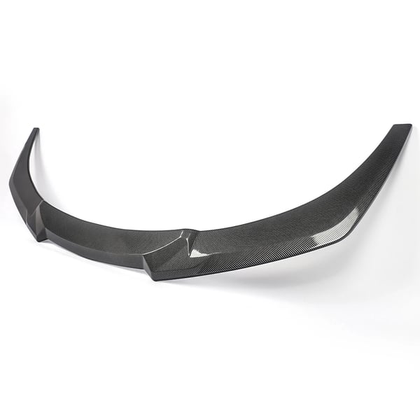 Front Lip Splitter, Passer til luksus sports coupe serie, Nem installation,Kulfiberlook