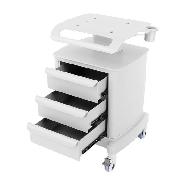 Salonvogn, Holdbart ABS-materiale, Mobil design,HVID