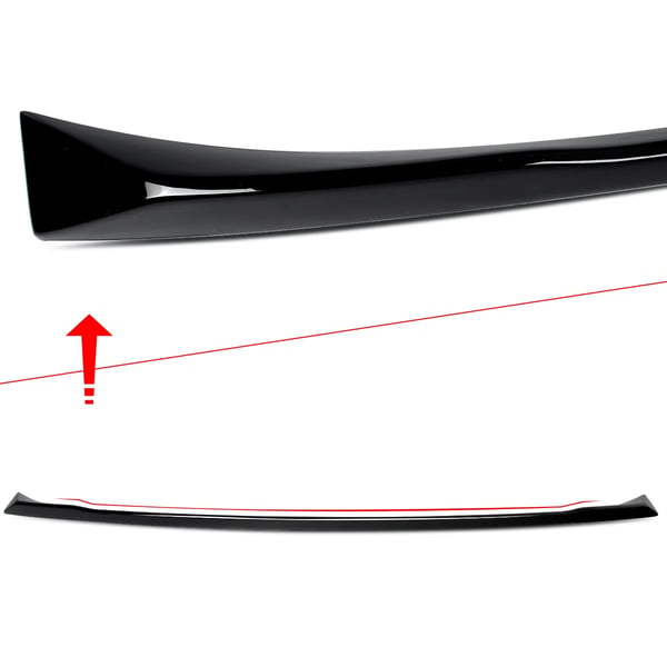 Bagagerums Spoiler, M Performance Design, Holdbar Konstruktion,glans sort