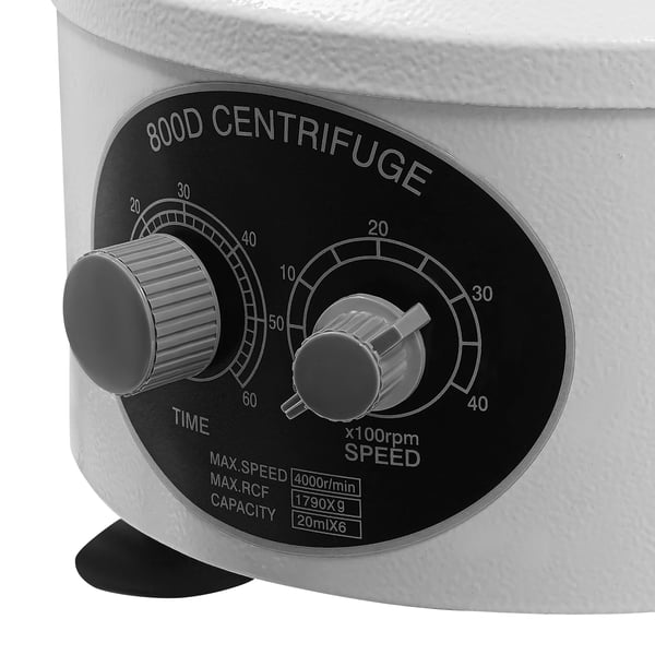 Bordcentrifugmaskin, 4000 rpm max hastighet, timerkontroll,VIT