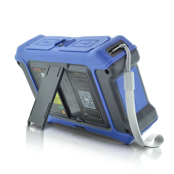 Optisk Tidsdomæne Reflektometer, 1310nm+1550nm, Maksimal Dynamisk Rækkevidde 28dB+26dB, Testafstand 80km, 4.3-tommer Touchskærm