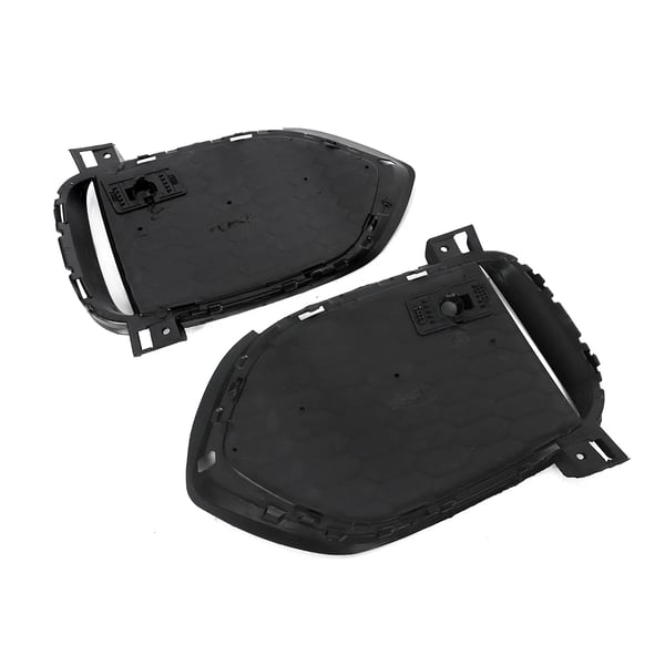 Frontbumper tågelys gitter, lukket honningkage stil, høj kvalitet ABS plast, passer til BMW X5 F15 2014-2018,par