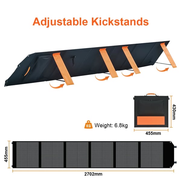 Solpanel, Hög Effektivitet, Flexibel Design,SP200W