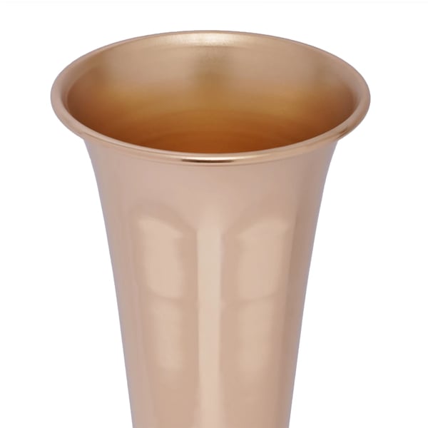 Blomvas, Hög Design, Hållbart Järnmaterial,Guld