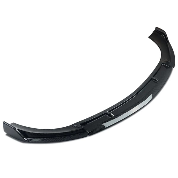 Front Bumper Splitter, Højkvalitets ABS Plast, AMG Stil Design,kulstoflook