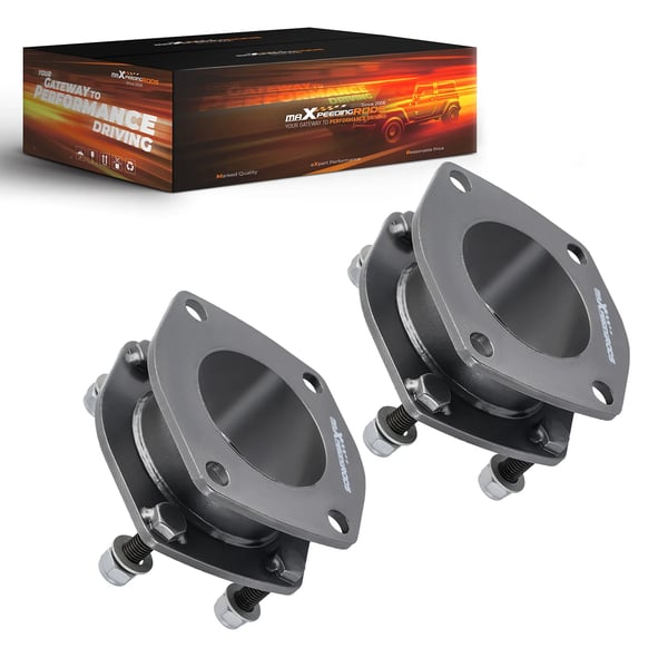 Lift Kit, 2" Højde, Aluminium Konstruktion, Kompatibel med Jeep Commander XK 2006-2010, Vægt 3800 g, 28,5 cm Længde