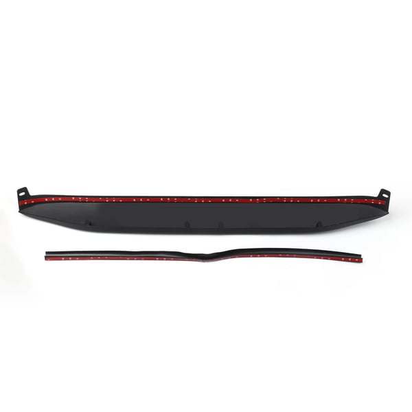 Lys brun, høj densitet ABS, 115 cm, Kompatibilitet: 2007-2017 Wrangler JK, Mat sort finish, Vejrbestandig